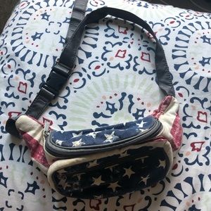 Vintage Looking American Flag FannyPak